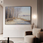 Landscape 345 Canvas Art 90 x 60 cm / Stretched on hidden frame