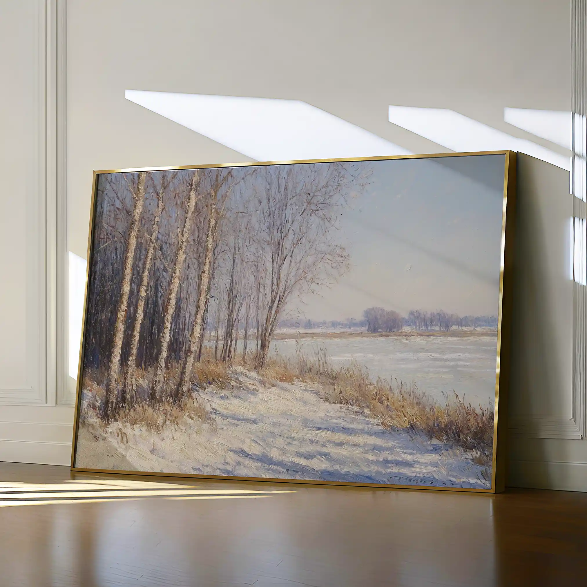 Landscape 345 Canvas Art 90 x 60 cm / Stretched on hidden frame