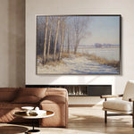 Landscape 345 Canvas Art 90 x 60 cm / Stretched on hidden frame