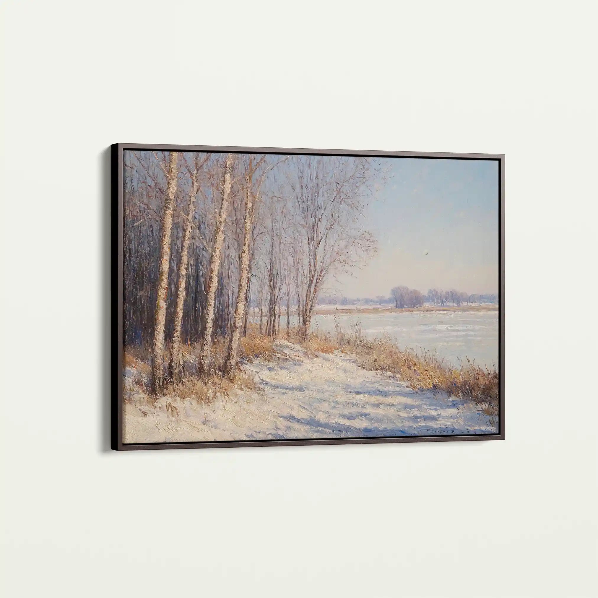 Landscape 345 Canvas Art 90 x 60 cm / Stretched on hidden frame