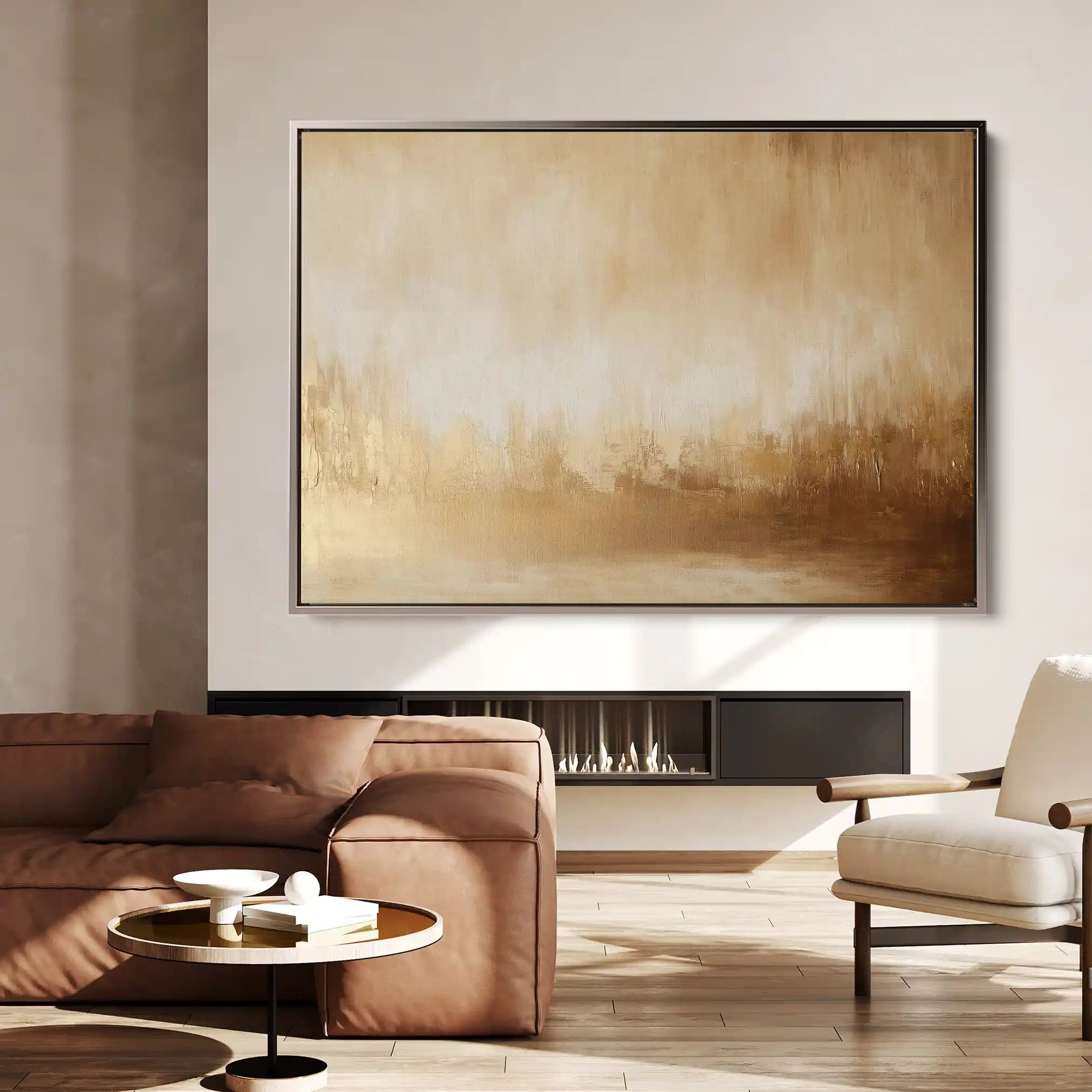 Abstract 346 Canvas Art 60 x 40 cm / Stretched on hidden frame