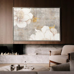 Floral Canvas Wall Art WAD347-F 90 x 60 cm / Stretched on hidden frame