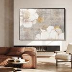 Floral Canvas Wall Art WAD347-F 90 x 60 cm / Stretched on hidden frame