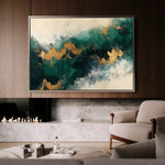 Abstract 348 Canvas Art 60 x 40 cm / Stretched on hidden frame