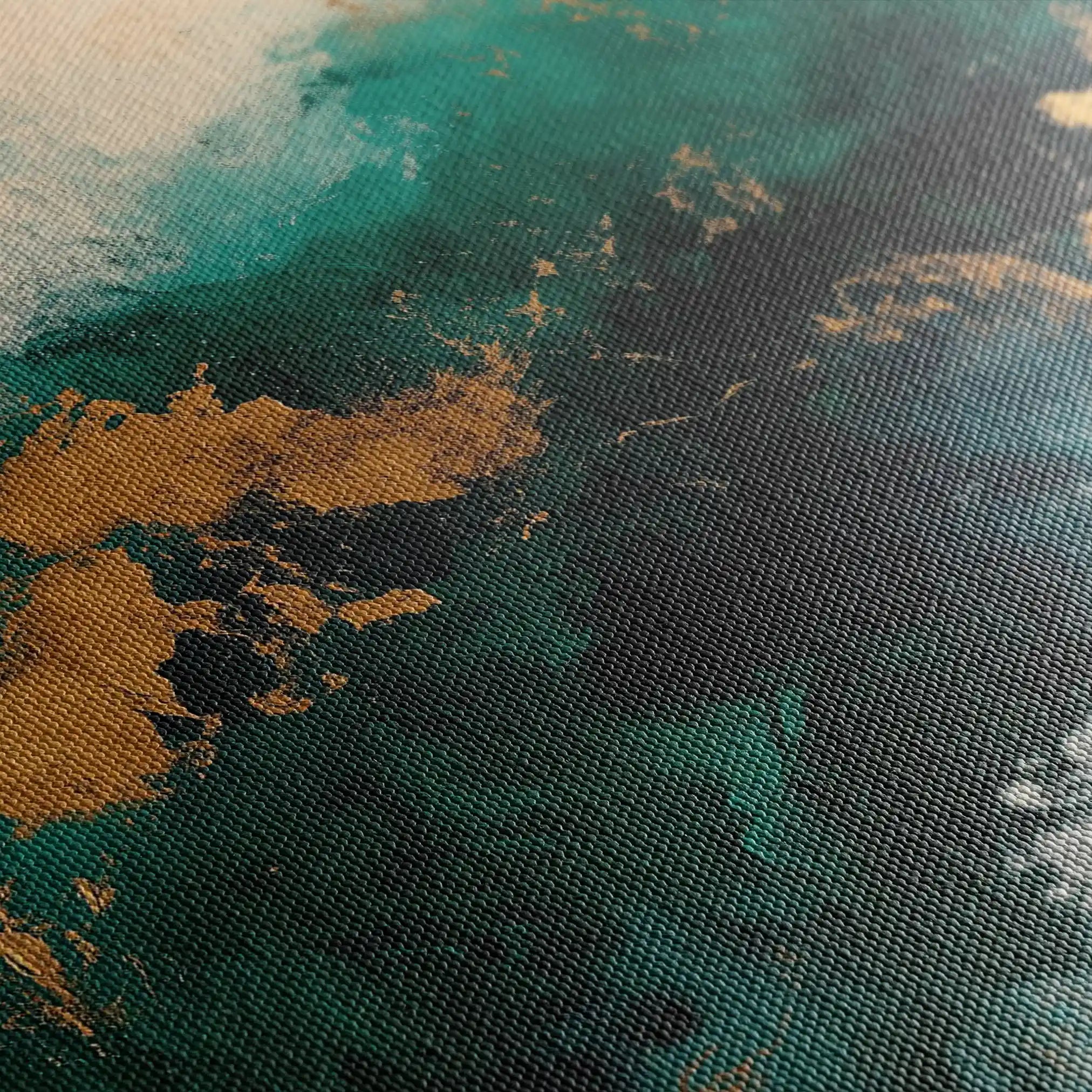 Abstract 348 Canvas Art 60 x 40 cm / Stretched on hidden frame