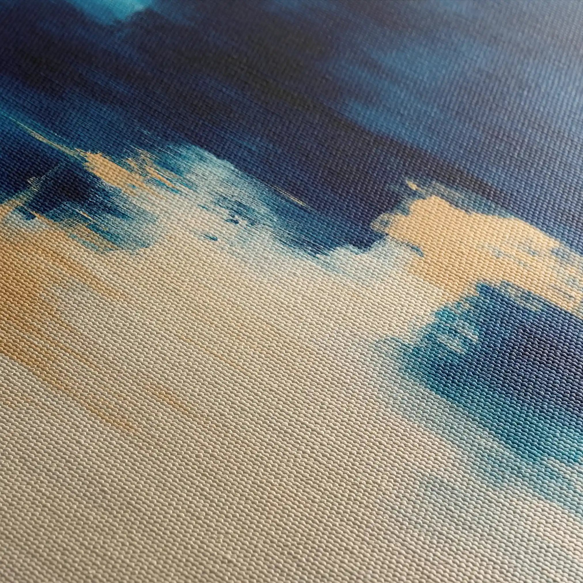 Abstract 349 Canvas Art 60 x 40 cm / Stretched on hidden frame