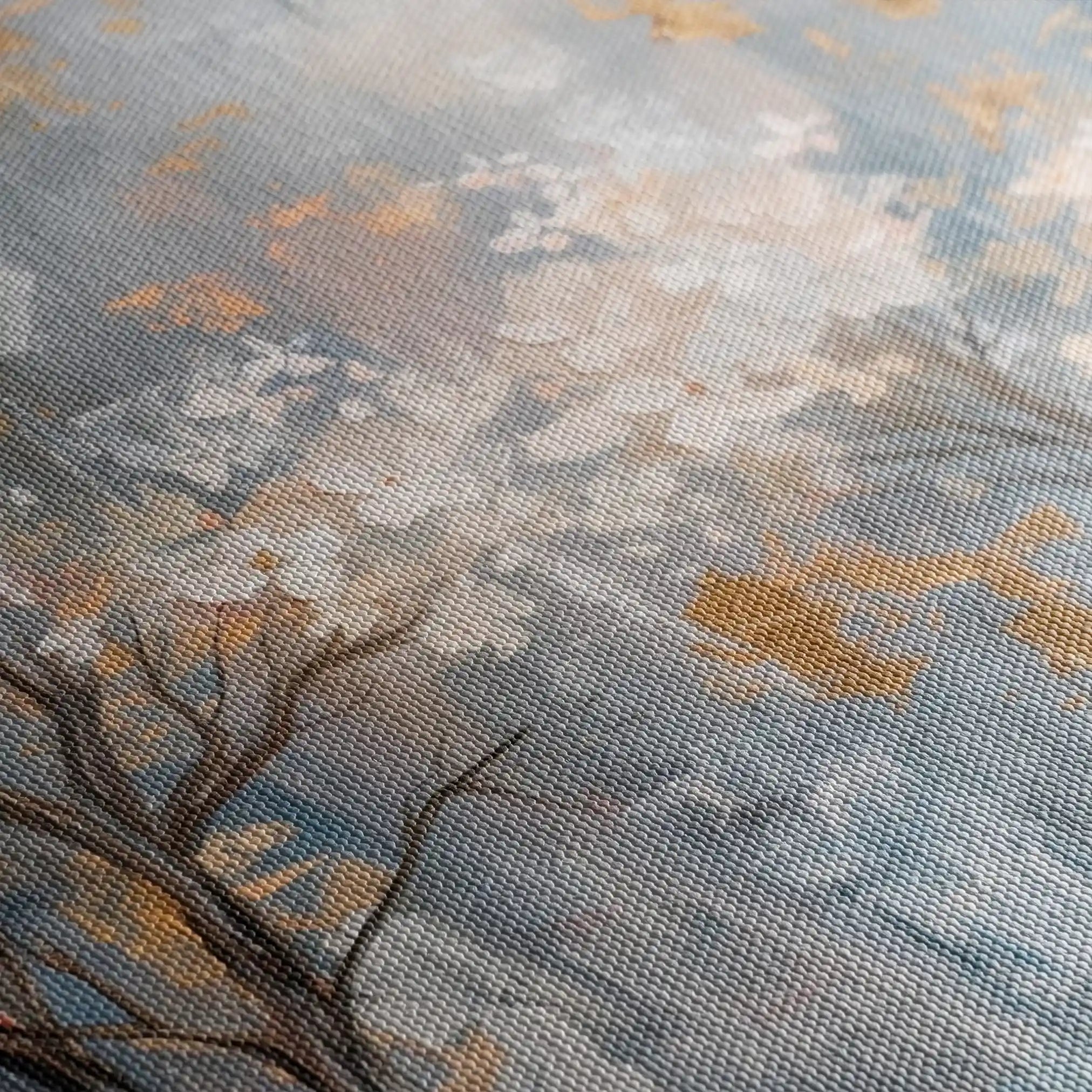 Floral Canvas Wall Art WAD349-F 90 x 60 cm / Stretched on hidden frame