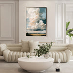 Landscape 349 Canvas Art 90 x 60 cm / Stretched on hidden frame