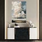 Landscape 349 Canvas Art 90 x 60 cm / Stretched on hidden frame