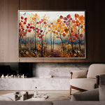 Floral Canvas Wall Art WAD351-F 90 x 60 cm / Stretched on hidden frame
