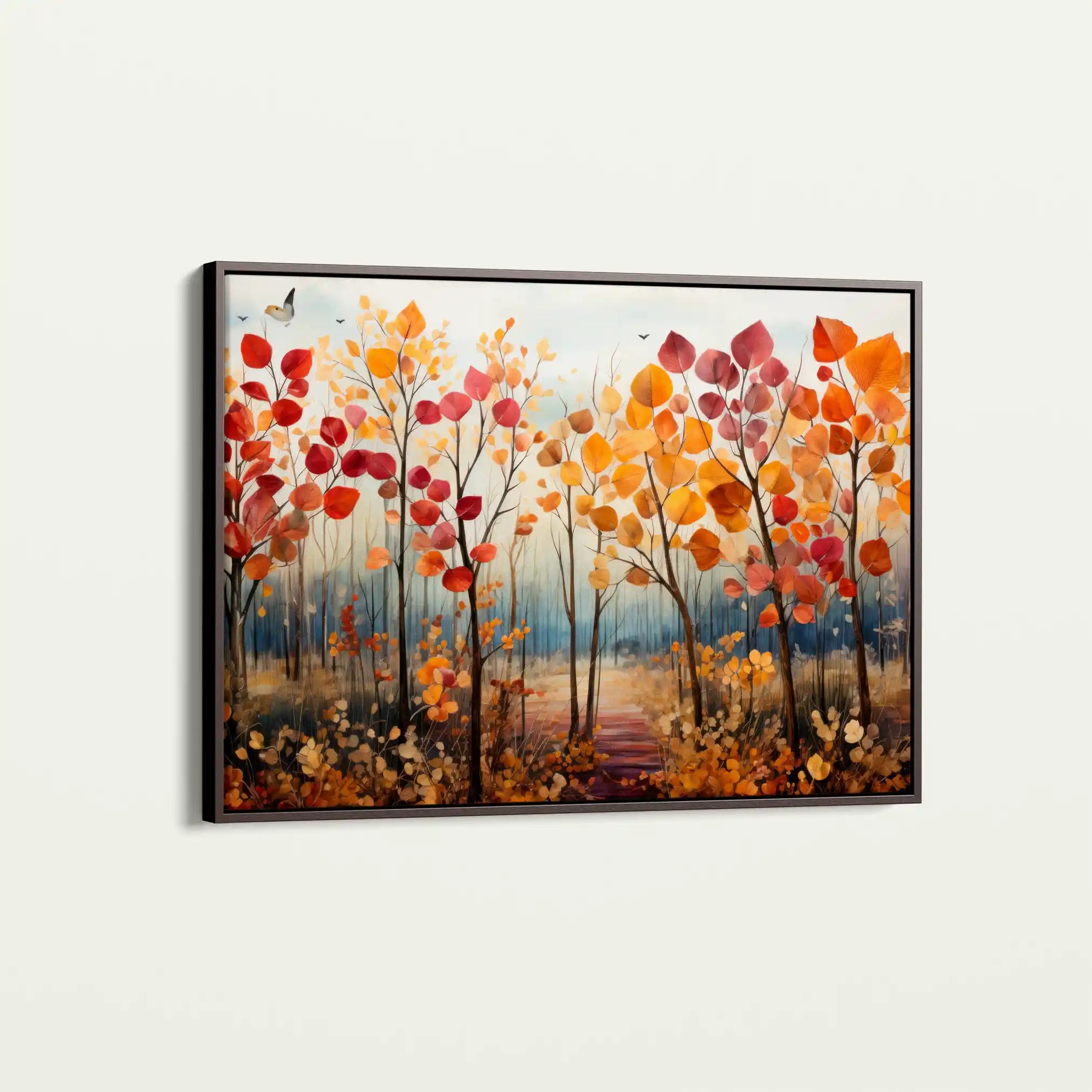 Floral Canvas Wall Art WAD351-F 90 x 60 cm / Stretched on hidden frame