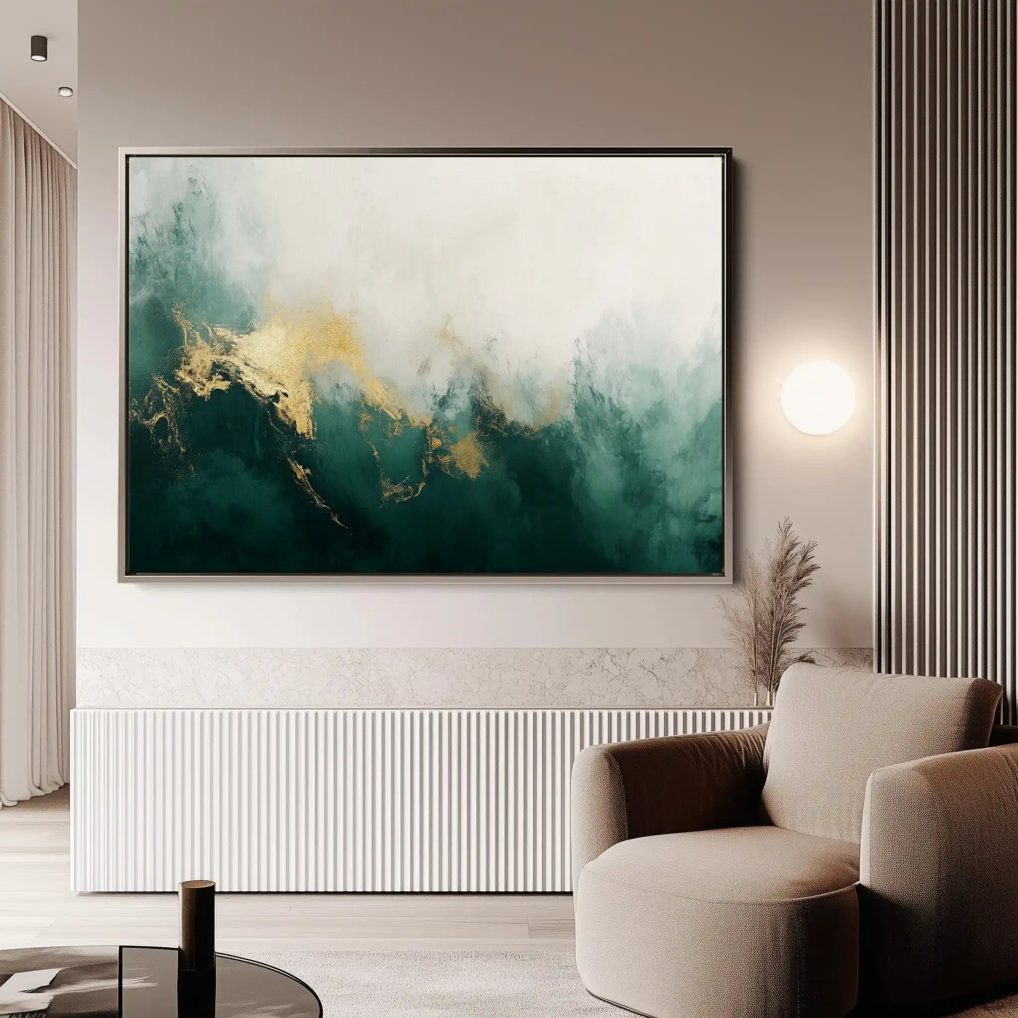 Abstract 353 Canvas Art 60 x 40 cm / Stretched on hidden frame