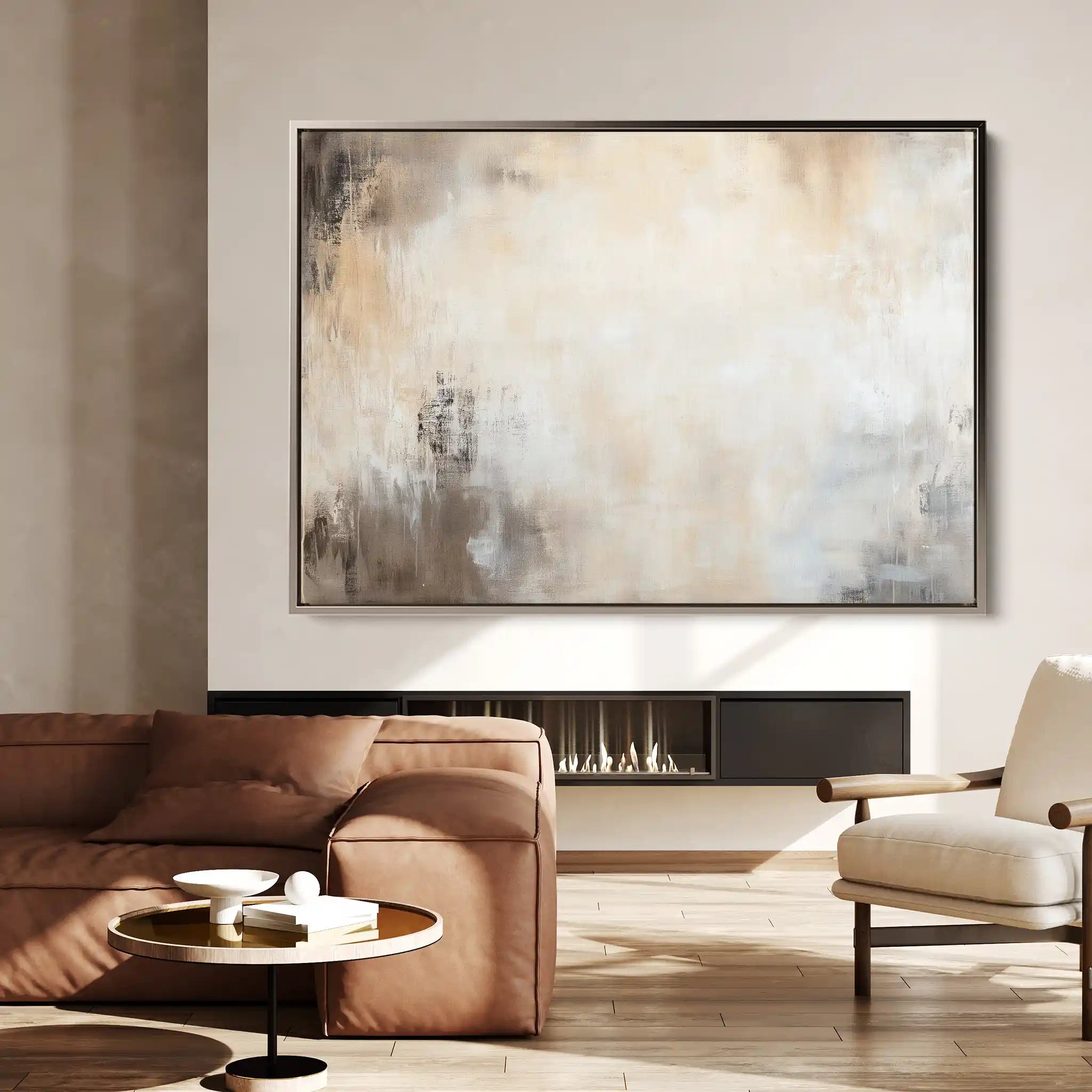 Abstract 356 Canvas Art 60 x 40 cm / Stretched on hidden frame
