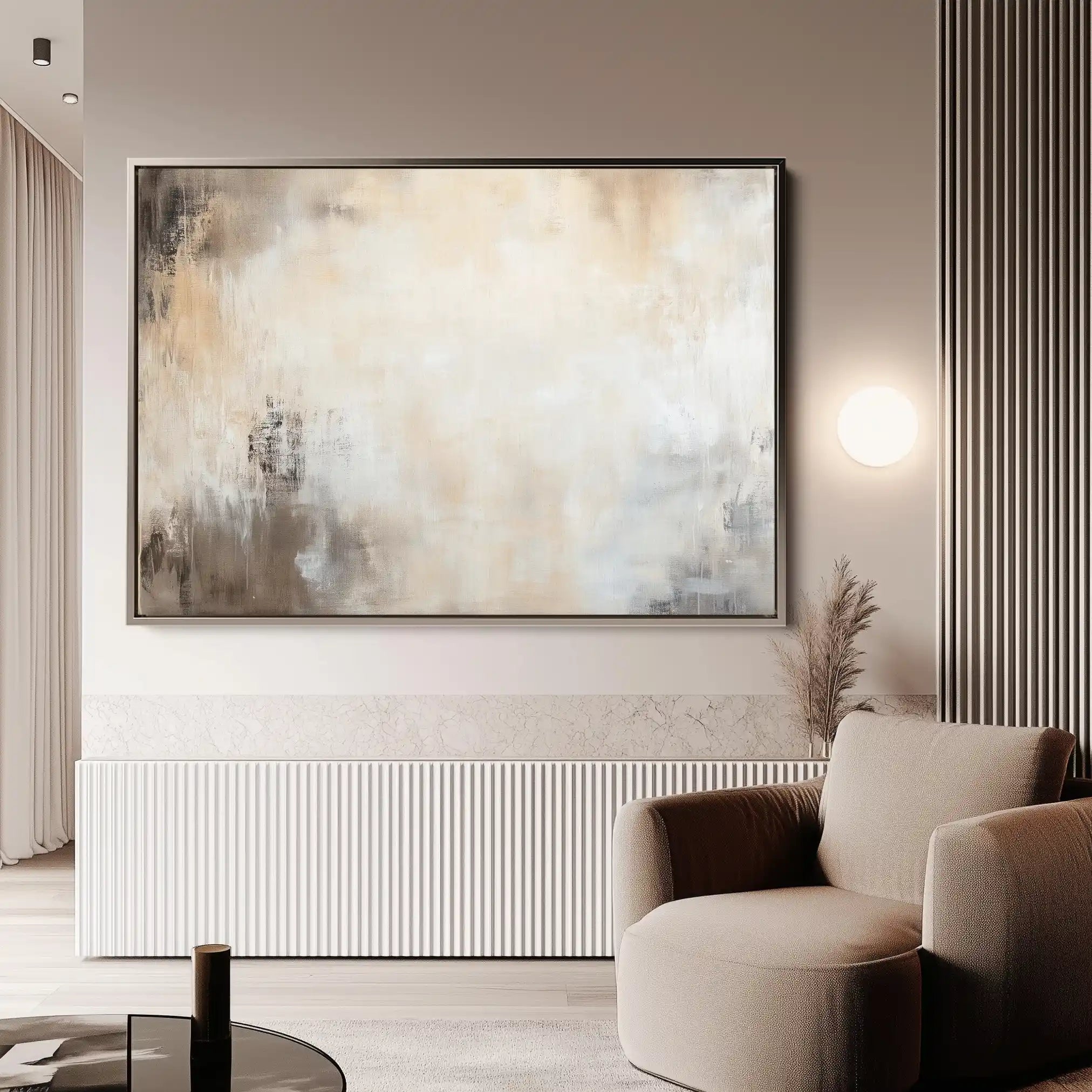 Abstract 356 Canvas Art 60 x 40 cm / Stretched on hidden frame