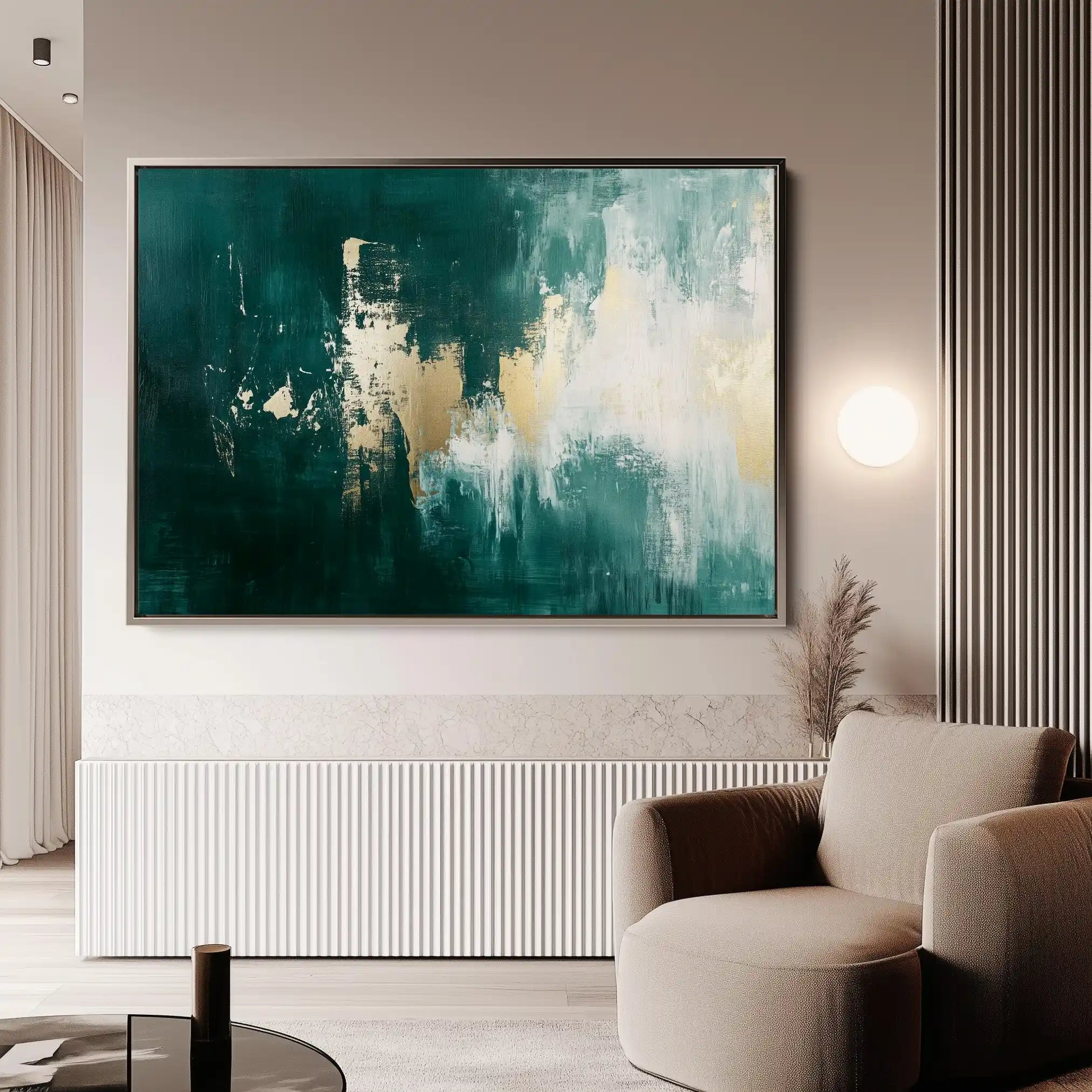 Abstract 358 Canvas Art 60 x 40 cm / Stretched on hidden frame