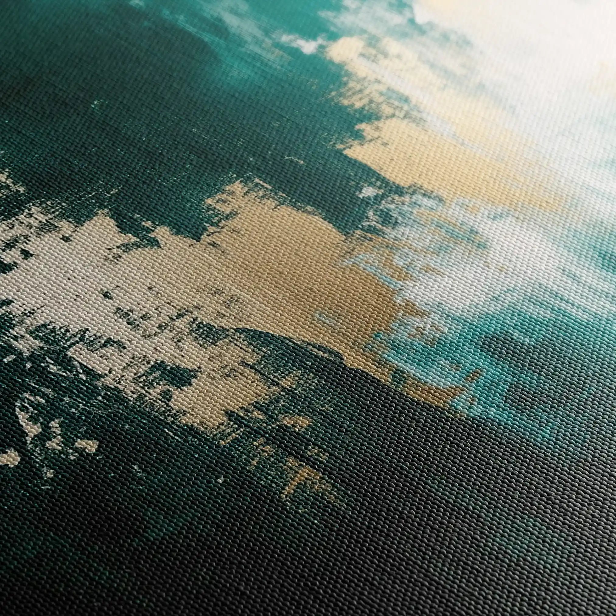 Abstract 358 Canvas Art 60 x 40 cm / Stretched on hidden frame