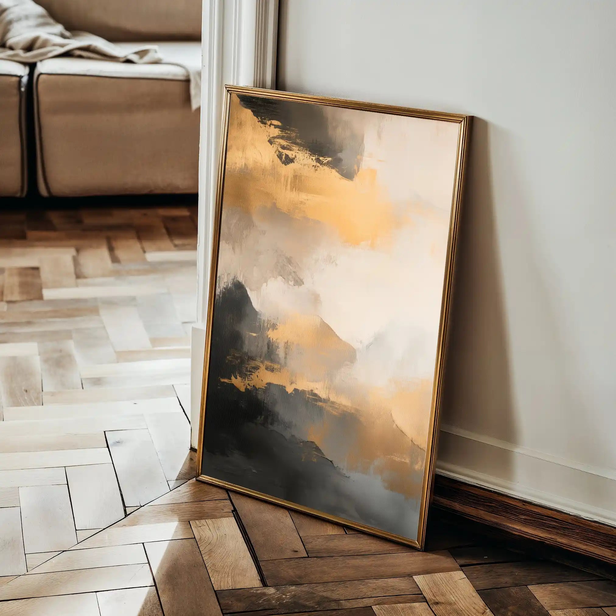 Abstract 359 Canvas Art 60 x 40 cm / Stretched on hidden frame