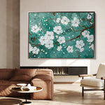 Floral Canvas Wall Art WAD359-F 90 x 60 cm / Stretched on hidden frame