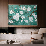 Floral Canvas Wall Art WAD359-F 90 x 60 cm / Stretched on hidden frame
