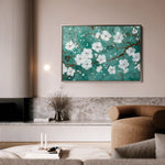Floral Canvas Wall Art WAD359-F 90 x 60 cm / Stretched on hidden frame