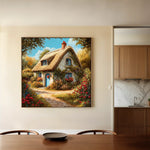 Landscape 359 Canvas Art 80 x 80 cm / Stretched on hidden frame