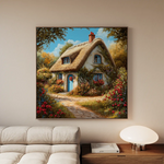 Landscape 359 Canvas Art 80 x 80 cm / Stretched on hidden frame