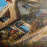 Landscape 359 Canvas Art 80 x 80 cm / Stretched on hidden frame