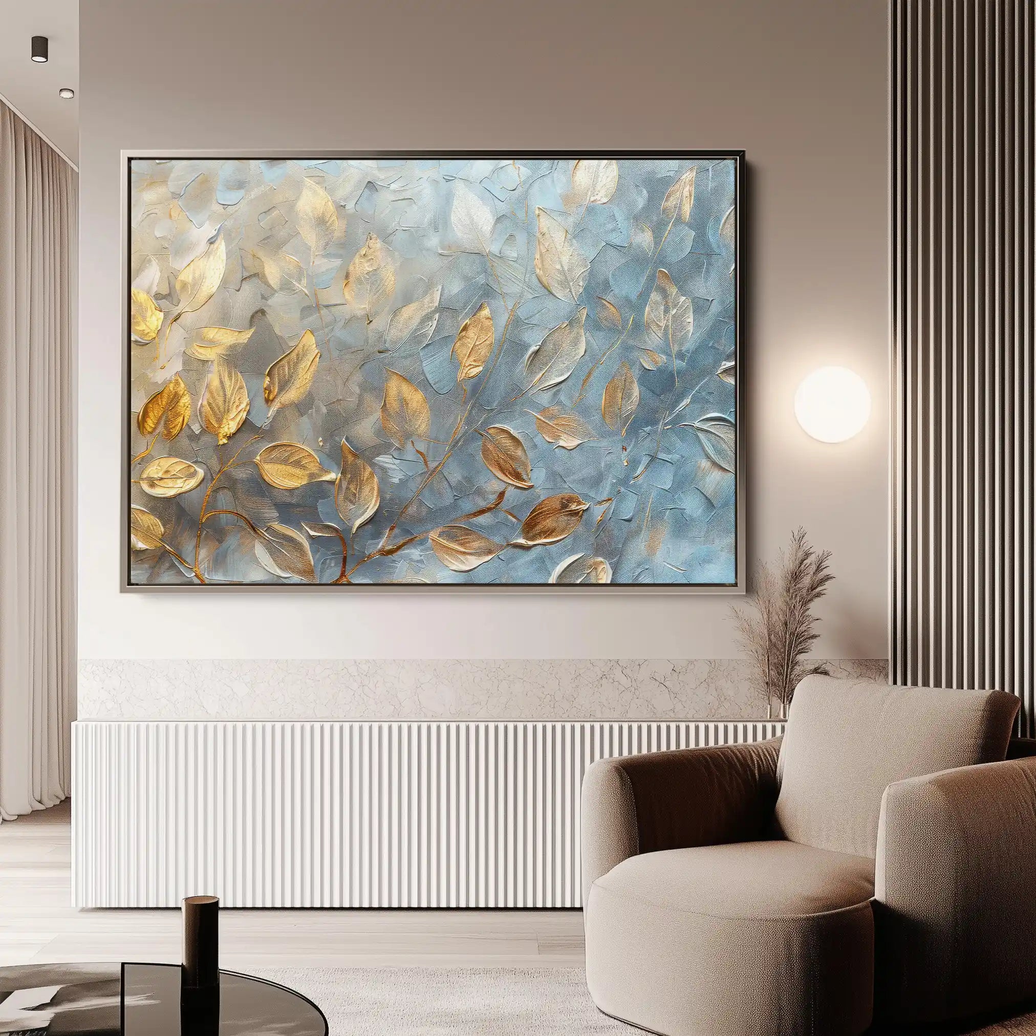 Floral Canvas Wall Art WAD360-F 90 x 60 cm / Stretched on hidden frame