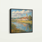 Landscape 360 Canvas Art 80 x 80 cm / Stretched on hidden frame