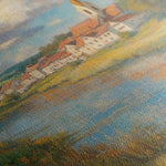 Landscape 360 Canvas Art 80 x 80 cm / Stretched on hidden frame