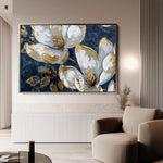 Floral Canvas Wall Art WAD361-F 90 x 60 cm / Stretched on hidden frame