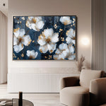 Floral Canvas Wall Art WAD362-F 90 x 60 cm / Stretched on hidden frame