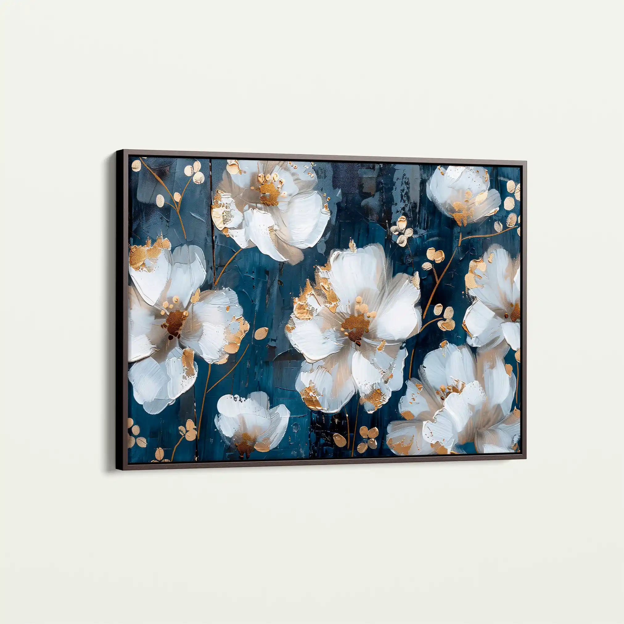 Floral Canvas Wall Art WAD362-F 90 x 60 cm / Stretched on hidden frame
