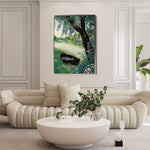 Landscape 362 Canvas Art 90 x 60 cm / Stretched on hidden frame