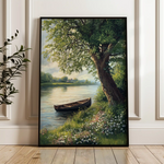 Landscape 363 Canvas Art 90 x 60 cm / Stretched on hidden frame