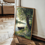 Landscape 363 Canvas Art 90 x 60 cm / Stretched on hidden frame