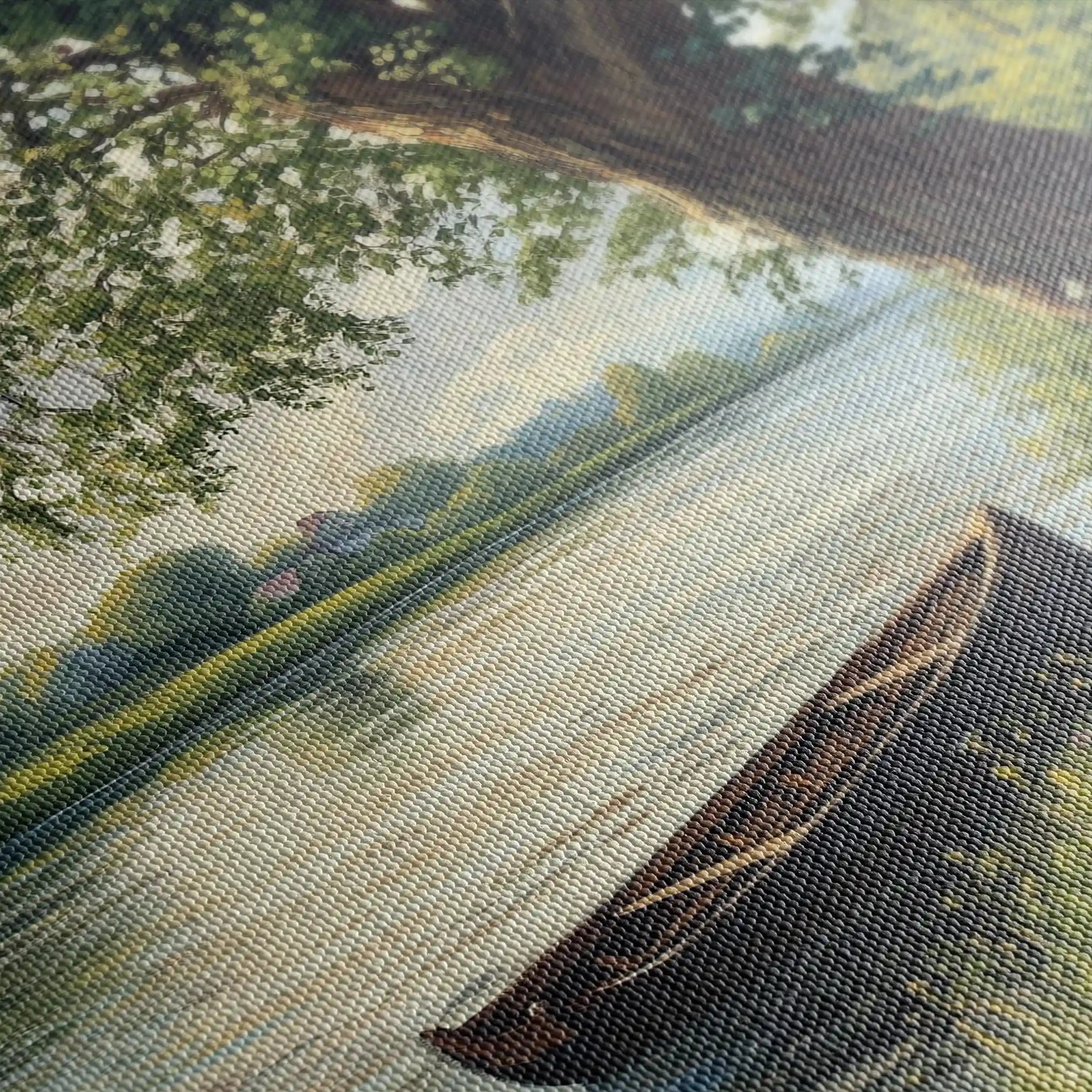 Landscape 363 Canvas Art 90 x 60 cm / Stretched on hidden frame