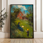 Landscape 365 Canvas Art 90 x 60 cm / Stretched on hidden frame