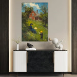 Landscape 365 Canvas Art 90 x 60 cm / Stretched on hidden frame