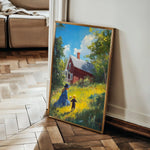 Landscape 366 Canvas Art 90 x 60 cm / Stretched on hidden frame