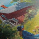 Landscape 366 Canvas Art 90 x 60 cm / Stretched on hidden frame