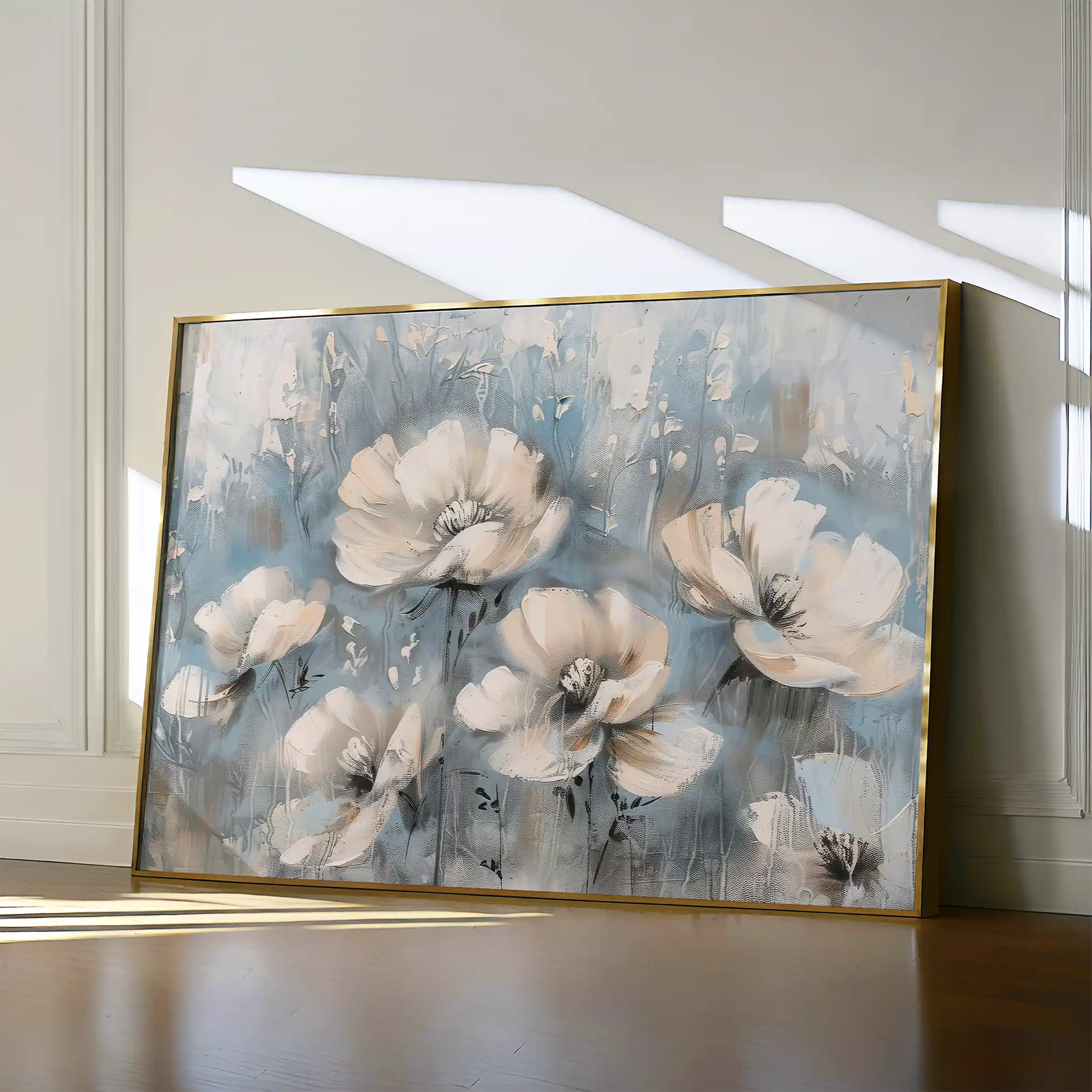 Floral Canvas Wall Art WAD367-F 90 x 60 cm / Stretched on hidden frame