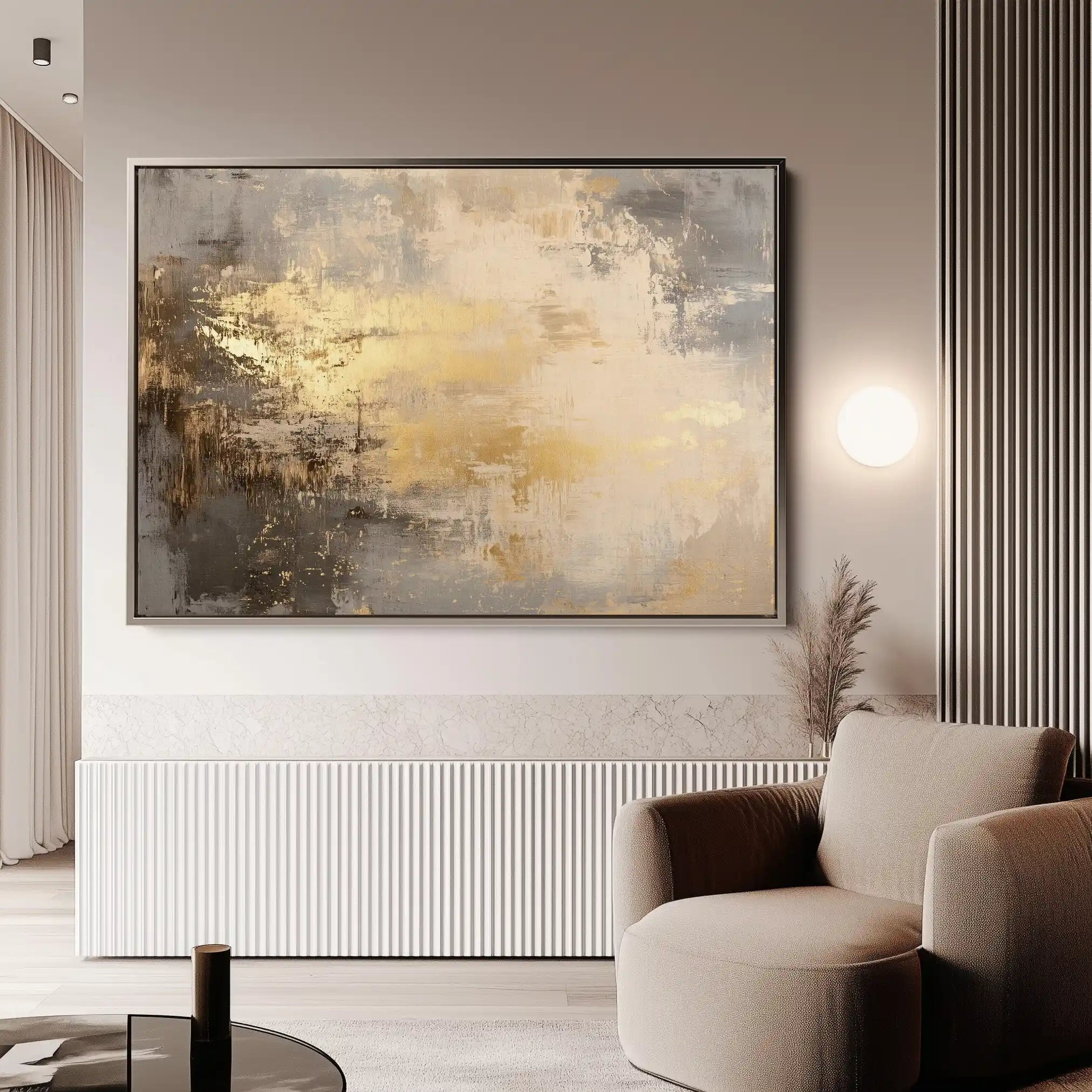 Abstract 368 Canvas Art 60 x 40 cm / Stretched on hidden frame
