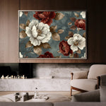 Floral Canvas Wall Art WAD368-F 90 x 60 cm / Stretched on hidden frame