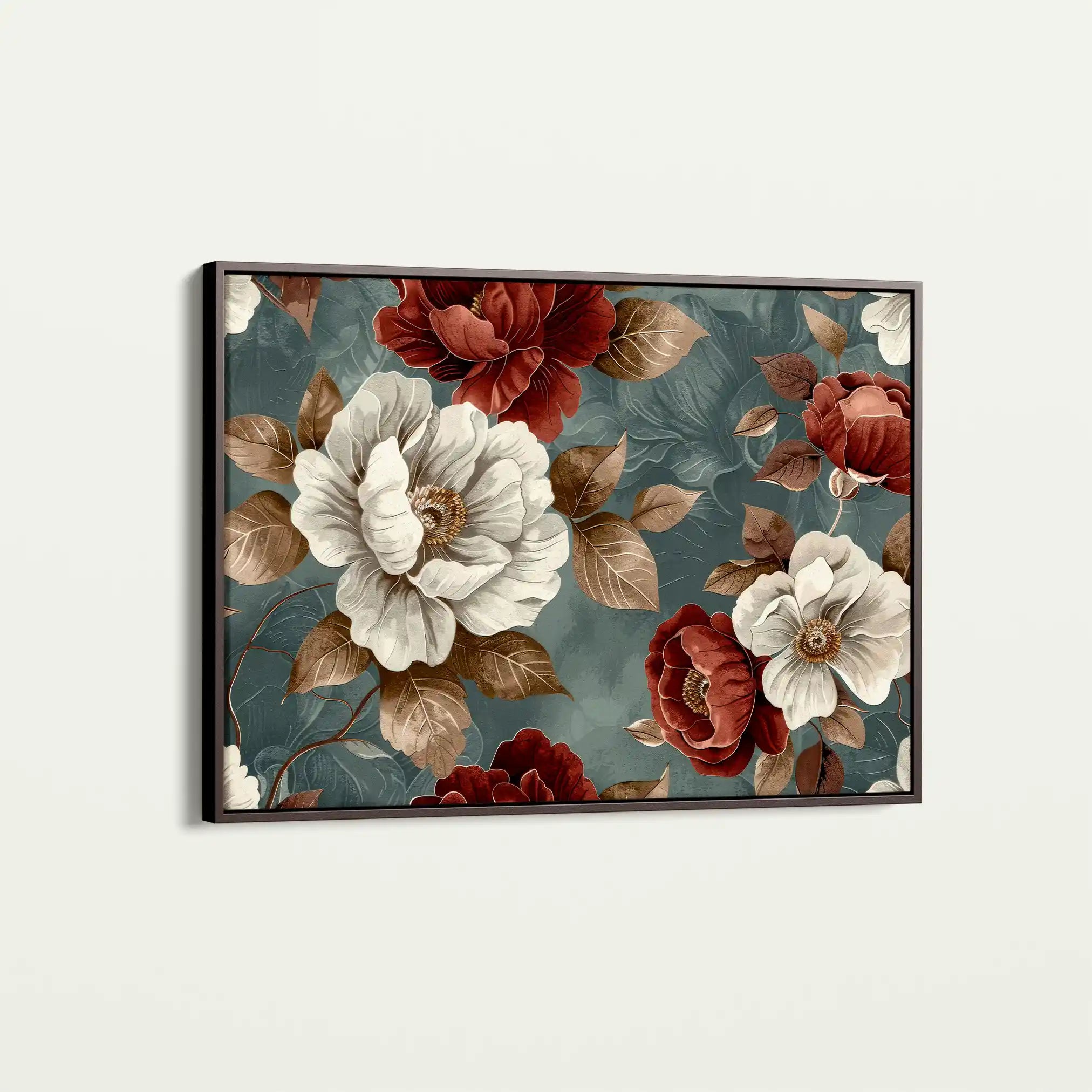 Floral Canvas Wall Art WAD368-F 90 x 60 cm / Stretched on hidden frame