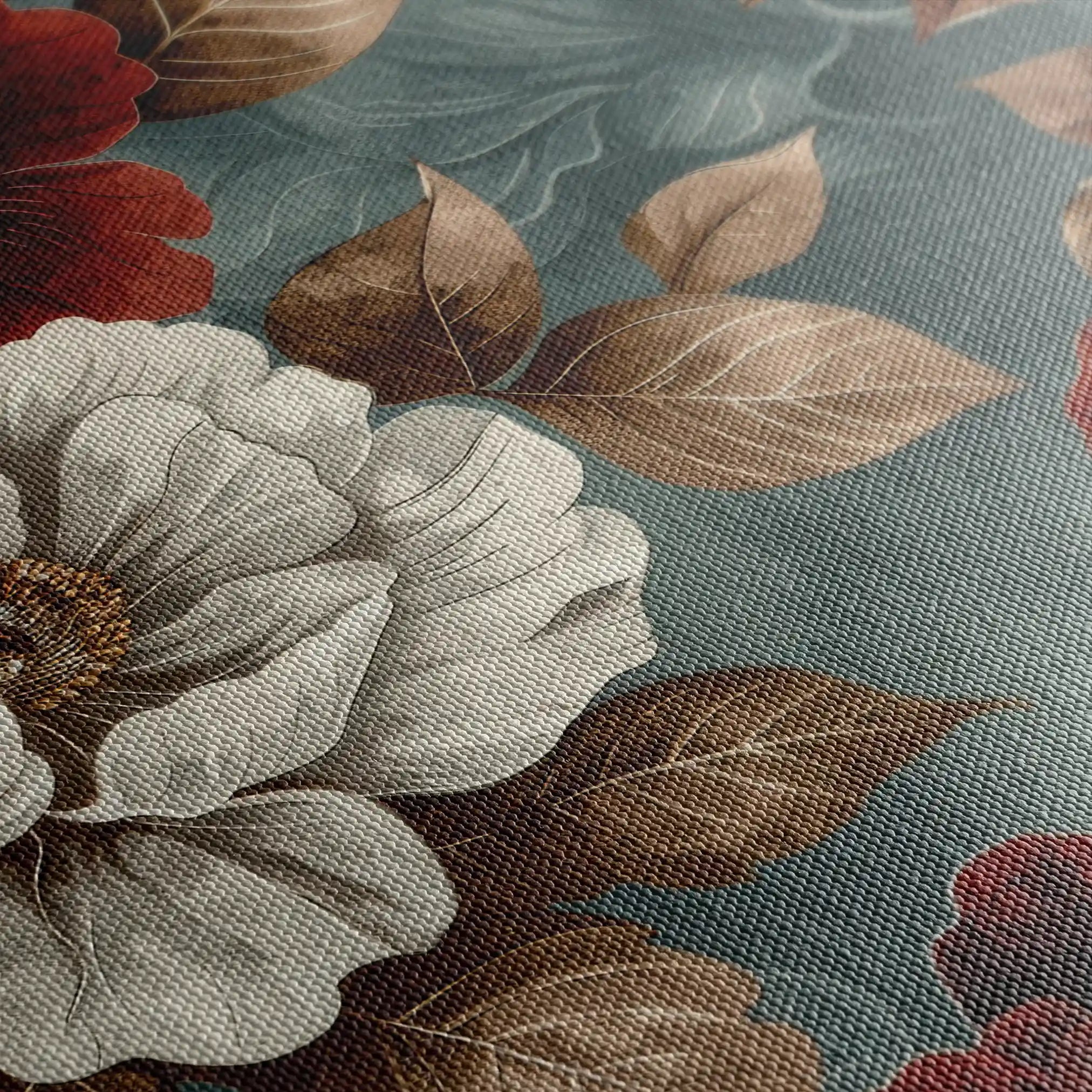 Floral Canvas Wall Art WAD368-F 90 x 60 cm / Stretched on hidden frame