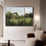 Landscape 368 Canvas Art 90 x 60 cm / Stretched on hidden frame