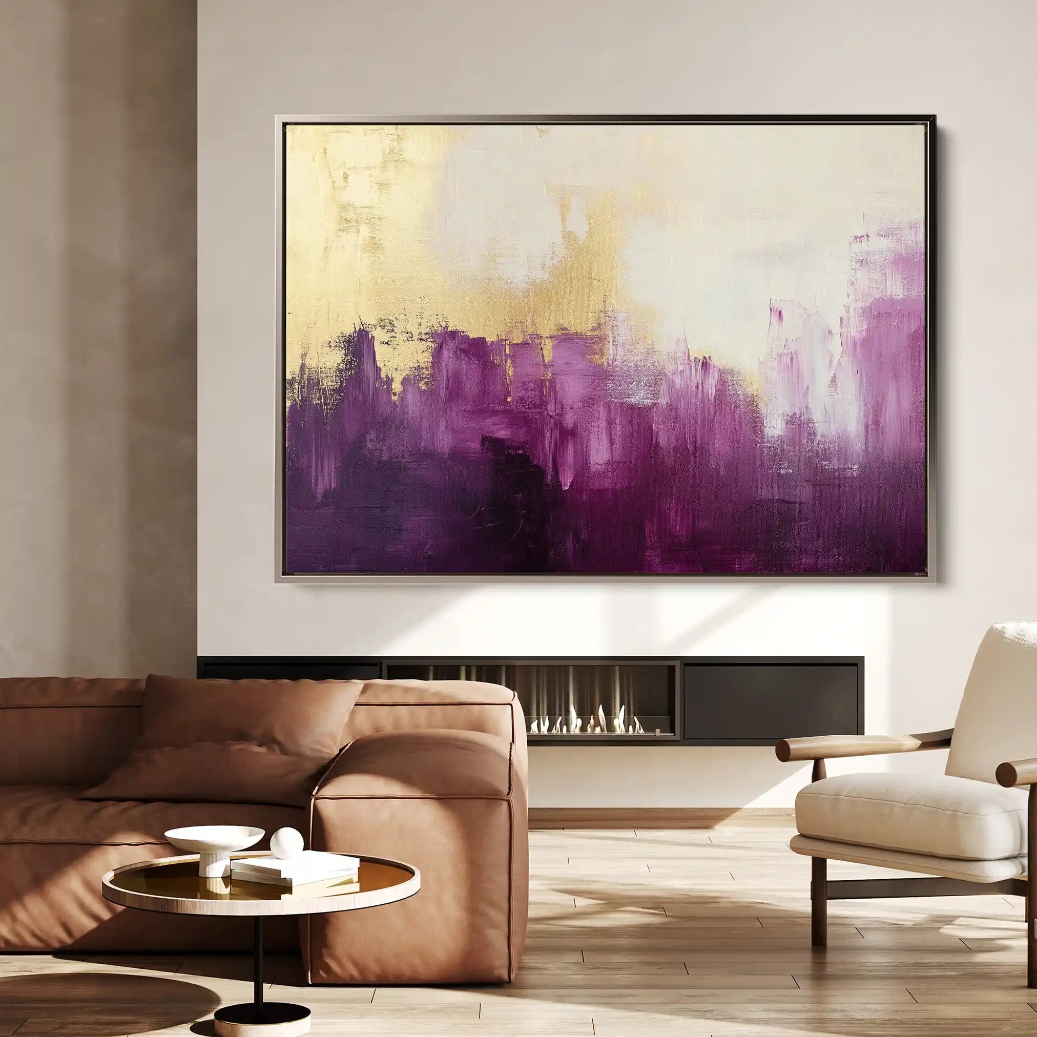 Abstract 369 Canvas Art 60 x 40 cm / Stretched on hidden frame