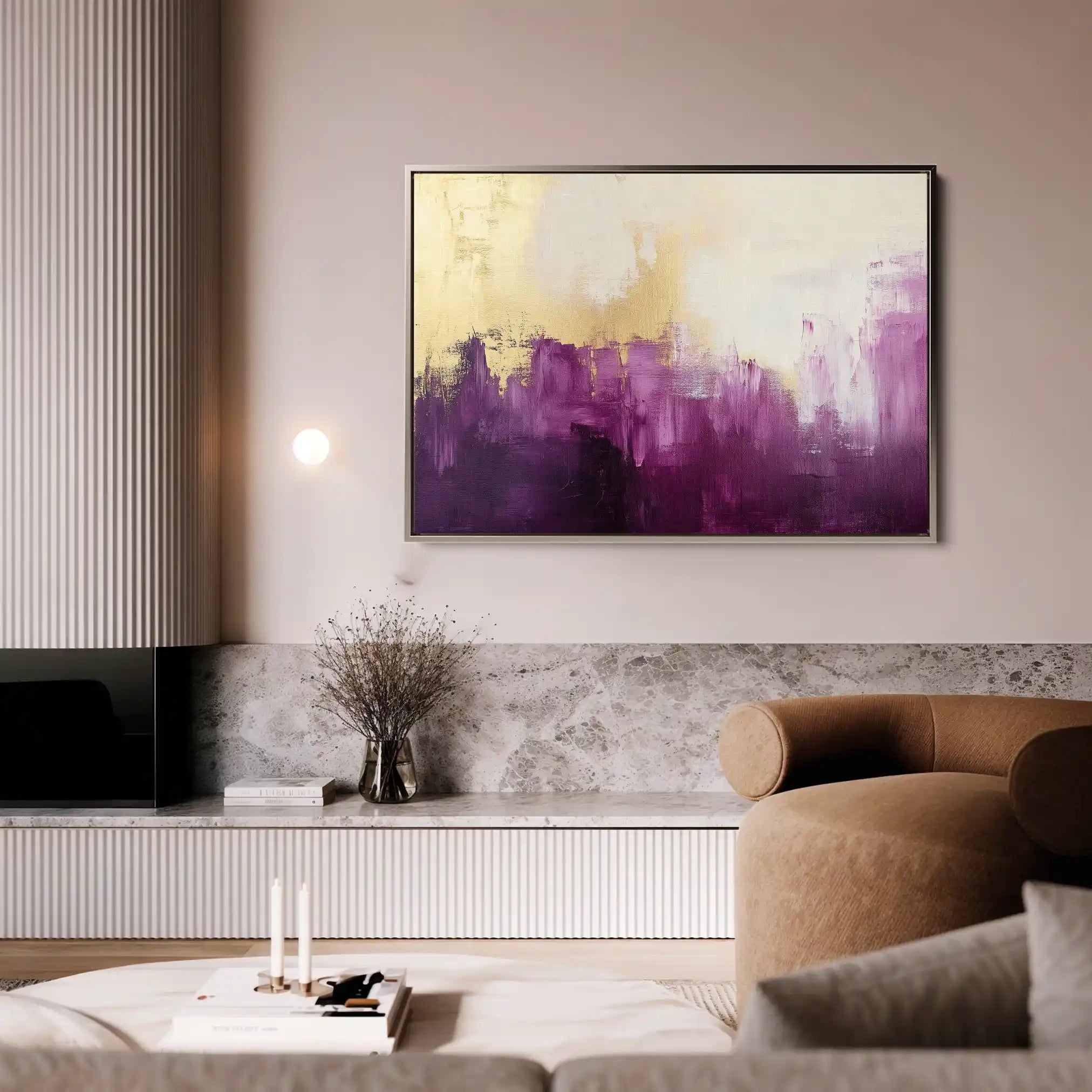 Abstract 369 Canvas Art 60 x 40 cm / Stretched on hidden frame