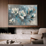 Floral Canvas Wall Art WAD369-F 90 x 60 cm / Stretched on hidden frame